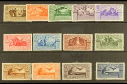 1930  Virgil  Postage And Air Sets Complete, Sass S. 58, Fresh Mint, The 10L Postage With Perf Fault, All Others Very Fi - Unclassified