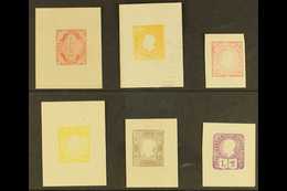 ESSAYS  C.1865 1c Lake, 5c Orange, 10c Rose, 15c Lemon, 60c Brown & 2L Mauve, 1c With Large Figure, Other Values With Ki - Ohne Zuordnung