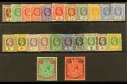 1921 - 32  Geo V Set Complete, SG 58/80, Very Fine And Fresh Mint. (23 Stamps) For More Images, Please Visit Http://www. - Leeward  Islands