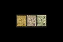 1920-1  75c Olive-brown On Buff, 5f Violet & 5f Dark Grey-green, Yvert 45/7, Very Fine Mint (3 Stamps) For More Images,  - Altri & Non Classificati