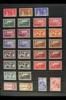 KGVI PERIOD COMPLETE VERY FINE MINT  1937-1951 Complete Basic Run, SG 98/135, Including All Of The 1938-48 Definitive Pe - Montserrat