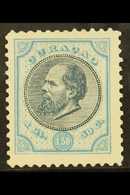 CURACAO  1873-92 1.50g Indigo & Pale Blue King (SG 29, NVPH 11F), Fine Unused No Gum As Issued, Very Fresh. For More Ima - Other & Unclassified