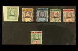 ENGLISH  1908 Ed VII Set To 1s, Wmk Crown CA, SG 4/9, Very Fine Used. (6 Stamps) For More Images, Please Visit Http://ww - Other & Unclassified