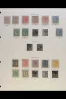 1873 - 1925 FRESH MINT ONLY COLLECTION  Beautiful Collection On Hingeless Pages With Each Stamp Identified With SG Numbe - Andere & Zonder Classificatie