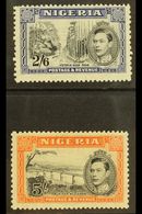 1938  2s 6d And 5s Perf 13x11½, SG 58/59, Fine Mint. (2) For More Images, Please Visit Http://www.sandafayre.com/itemdet - Nigeria (...-1960)