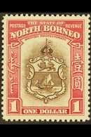 1939  $1 Brown & Carmine, SG 315, Never Hinged Mint For More Images, Please Visit Http://www.sandafayre.com/itemdetails. - Borneo Del Nord (...-1963)