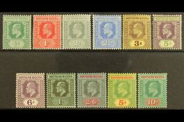 1910-11  KEVII Definitives Complete Set, SG 28/39, Very Fine Mint. (11 Stamps) For More Images, Please Visit Http://www. - Nigeria (...-1960)