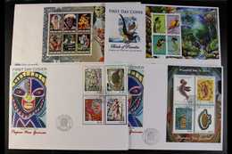 1994-2011 FIRST DAY COVER COLLECTION  An ALL DIFFERENT Modern Day Collection Of Covers Bearing Definitive & Commemorativ - Papua New Guinea