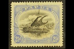 1907  2½d Black And Pale Ultramarine, Small Papua, P. 12½, SG 56a, Very Fine Used. For More Images, Please Visit Http:// - Papua-Neuguinea