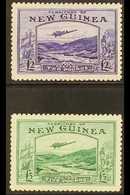 1935  £2 & £5 Air Bulolo Goldfields Set Complete, SG 204/05, Mint Lightly Hinged (2 Stamps) For More Images, Please Visi - Papua New Guinea