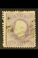1867  240r Lilac, Curved Label, Perf.12½, Mi 33, Lightly Used, Thin / Small Hole At Top Left, Cat. 600 Euros. For More I - Altri & Non Classificati