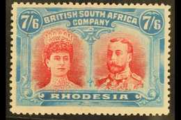 1910  7s 6d Carmine And Plate Blue, Double Head, SG 160b, Very Fine Mint. For More Images, Please Visit Http://www.sanda - Sonstige & Ohne Zuordnung