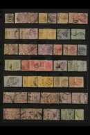 1859-1938 USED RANGES  With Light Duplication, Shades & Postmark Interest On Stock Pages, Includes 1859-74 6d (x5 Exampl - Sierra Leone (...-1960)