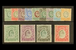 1904  Complete Set, SG 32/44, Fine Mint, 3r With A Crease. (13) For More Images, Please Visit Http://www.sandafayre.com/ - Somaliland (Herrschaft ...-1959)