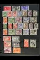 1937-1951 KGVI PERIOD COMPLETE VERY FINE MINT  A Delightful Complete Basic Run, SG 90 Through To SG 135. Fresh And Attra - Somaliland (Protettorato ...-1959)