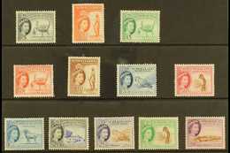 1953  Definitive Complete Set, SG 137/48, Never Hinged Mint (12 Stamps) For More Images, Please Visit Http://www.sandafa - Somaliland (Protectorate ...-1959)