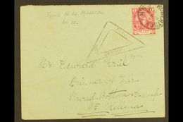 BOER WAR  1902 (7 Jan) Cover Addressed To Prisoner Of War At Broad Bottom Camp, St Helena, Bearing Cape 1d Tied By Rober - Non Classificati