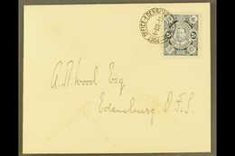 1910  2½d Opening Of Union Parliament, SG 1, On A Local Cover Tied By Edenburg/ORC 4th November FIRST DAY Cds, Few Light - Ohne Zuordnung