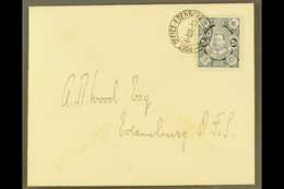 1910  2½d Opening Of Union Parliament, SG 1, On A Local Cover Tied By Edenburg/ORC 4th November FIRST DAY Cds, Few Light - Non Classificati