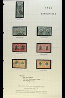 1926-7 DEFINITIVES  FINE MINT & USED COLLECTION - Includes London Printing Mint Set & Pretoria Printing Used Set, All Va - Ohne Zuordnung