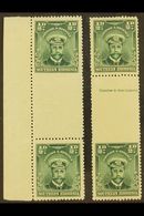 1924-9  ½d Blue-green Gutter Margin Pairs, One With IMPERFORATE AT BASE, Other IMPERFORATE TO TOP, SG 1 Variety, Fine Mi - Southern Rhodesia (...-1964)