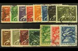 1924  U.P.U. Complete Set, Mi 159/73, Fine Used, Cat. 700 Euros (15). For More Images, Please Visit Http://www.sandafayr - Altri & Non Classificati