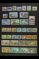 1965-1975 VERY FINE MINT COLLECTION.  An ALL DIFFERENT Collection Of Sets Plus Some Glazed Paper Variants To 20s, Offici - Tanzania (1964-...)