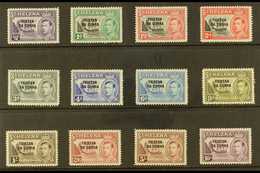 1952  KGVI Definitives Complete Set, SG 1/12, Very Fine And Fresh Mint. (12 Stamps) For More Images, Please Visit Http:/ - Tristan Da Cunha