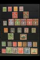 1896-1954 OLD TIME MINT COLLECTION.  An Attractive, ALL DIFFERENT Mint Collection Presented On Stock Pages With Sets & " - Zanzibar (...-1963)