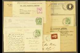 MILITARY COVERS  Group With 1858 Aldershot Camp Duplex On 1d Red Franked Envelope, 1917 Registered Envelope With FPO 97  - Sonstige & Ohne Zuordnung