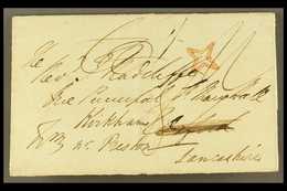 1836  (19 Feb) Entire Wrapper From Oxford To Kirkham, Nr Preston Addressed In The Hand Of, And Endorsed By "WN" Arthur W - ...-1840 Prephilately
