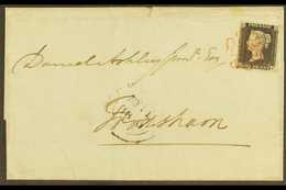 1840 - EARLY USED ENTIRE.  Monday May 11th 1840 (The First Monday Posting) Entire Addressed To Frodsham From Kingsley (C - Unclassified