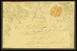 1840 MULREADY ENVELOPE  (July 8th) 1d Envelope, (A131) Forme 1, Printed In Black With Red Maltese Cross Cancel To Front, - Other & Unclassified