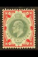 1902-10  1s Dull Green & Carmine, SG 257, Never Hinged Mint  For More Images, Please Visit Http://www.sandafayre.com/ite - Ohne Zuordnung