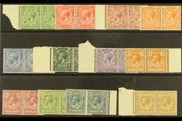 1924-26  Wmk Block Cypher Set Complete, SG 418-29, Never Hinged Mint PAIRS. Lovely Fresh Quality (24 Stamps) For More Im - Ohne Zuordnung