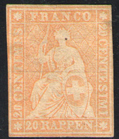 Suiza Nº 29. Año 1854-62 - Unused Stamps