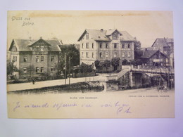 GRUSS Aus  BEBRA  :  Blick Vom  BAHNHOF   1905    - Bebra