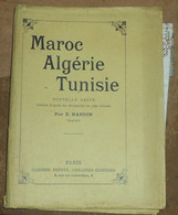 Carte De Maroc Algérie Tunisie - Cartes/Atlas
