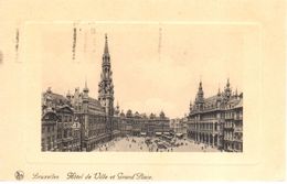 Bruxelles - CPA - Brussel - Hôtel De Ville Et Grand'Place - Monumenti, Edifici