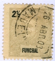 FUNCHAL, TERRITORIO PORTOGHESE, 1897, FRANCOBOLLI USATI,  Scott 13 - Funchal