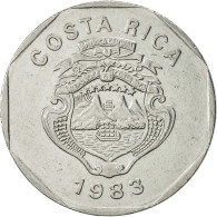 Monnaie, Costa Rica, 10 Colones, 1983, TTB+, Stainless Steel, KM:215.1 - Costa Rica