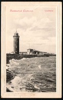 B3408 - Cuxhaven - Leuchtturm - Gel 1912 - M. Glückstadt & Münden Hamburg 55771 - Cuxhaven