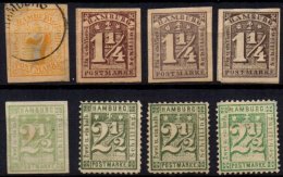 HAMBOURG - Ensemble De 8 Timbres FAUX - Hamburg