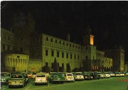 5-CARPI DI NOTTE-LA PIAZZA-(AUTO-FIAT600-FIAT 1100-GIULIA) - Carpi