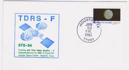 1993 USA Space Shuttle Endeavour STS-54  Commemorative Cover - America Del Nord