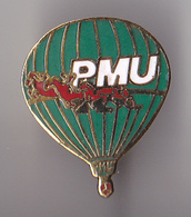 PIN'S  THEME MONGOLFIERE DU PMU - Montgolfières