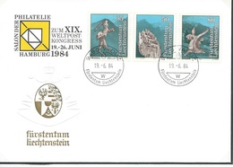 Liechtenstein      FDC   Y/T   784 / 786 - Lettres & Documents