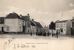 77 SEINE ET MARNE - COMBS LA VILLE Place De La Poste, Pionnière - Combs La Ville