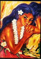 PA2201 Polynesian Girl Painting Postage 1984 Painting MNH - Oceania (Other)