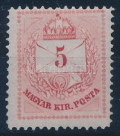 * 1874 5kr I. Tip. Rendkívül Ritka, Friss Darab R! (65.000) - Andere & Zonder Classificatie